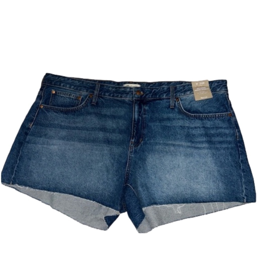 Madewell Relaxed Denim Shorts Size 24W
